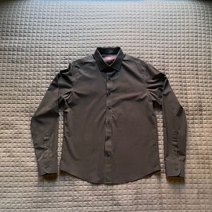 UNTUCKit Wrinkle-Free Black Stone Shirt - Size Medium (Men's)